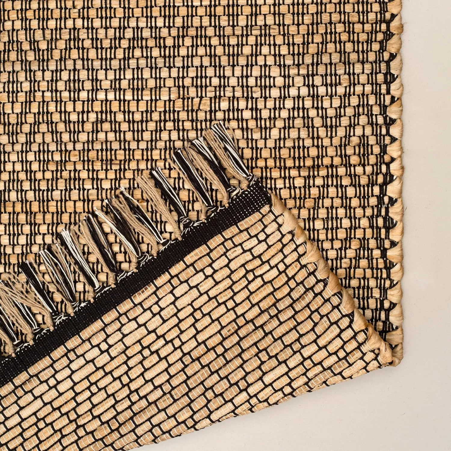 2.6x8 ft Jute Natural Entryway Rug Indoor Hand Woven Rug for Living Rooms, Kitchen, Bedroom & Dinings Premium Quality Home Decor (0.5 Inch Thickness)
