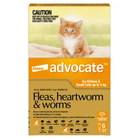 Advocate - Cat up to 4kg (6pk)