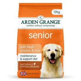 Arden Grange Senior With Fresh Chicken & Rice 12kg