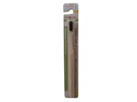 Bamboo Toothbrush Round Contains Bamboo Charcoal Regular
