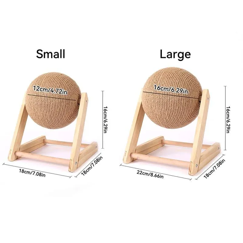 Cat Scratching Ball Toy - Keep Your Kitty Active and Happy!