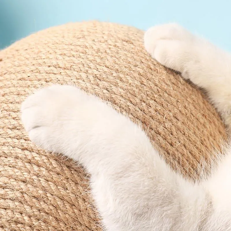 Cat Scratching Ball Toy - Keep Your Kitty Active and Happy!