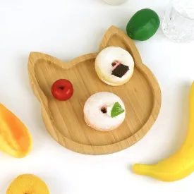 Cat Tray Wooden Cutting Board Candy Dish Bowl Cat Birthday Party Supplies