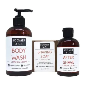 Citrus & Cedar Men's Grooming Kit