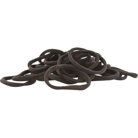 Classic Equine Black Jersey Tail Bands- 100 Pack