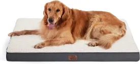 Dog Beds Large Sized Dog - Extra-Large Orthopedic Waterproof Puppy Bed with Removable Washable Cover, Egg Crate Foam Pet Mat