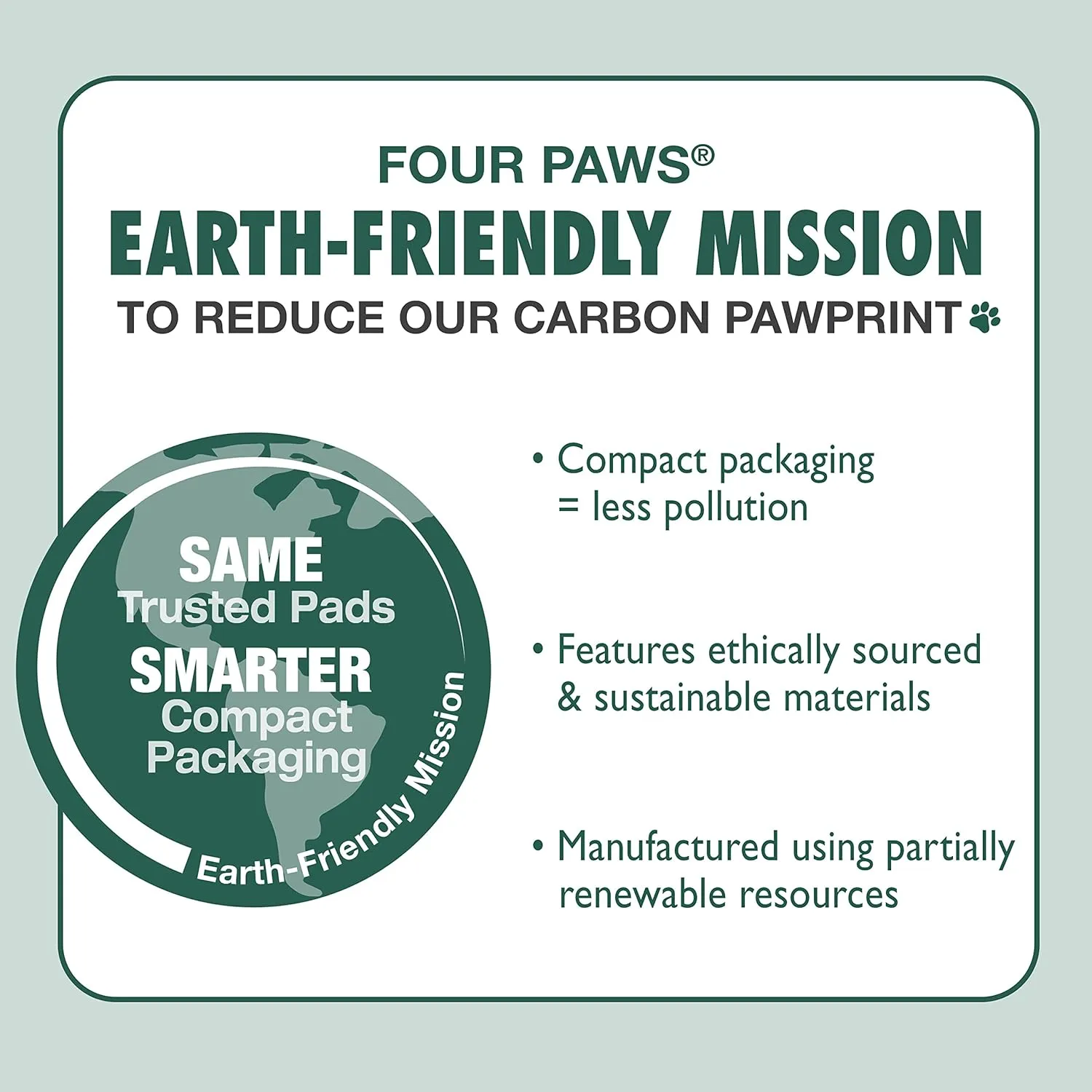 Four Paws Wee-Wee Super Absorbent Unscented Pee Pads for Dogs & Puppies with Insta-Rise Border, Leak-Proof Dog Housebreaking Potty Training Floor Protection, 24" x 24", 75 Count (Packaging May Vary)