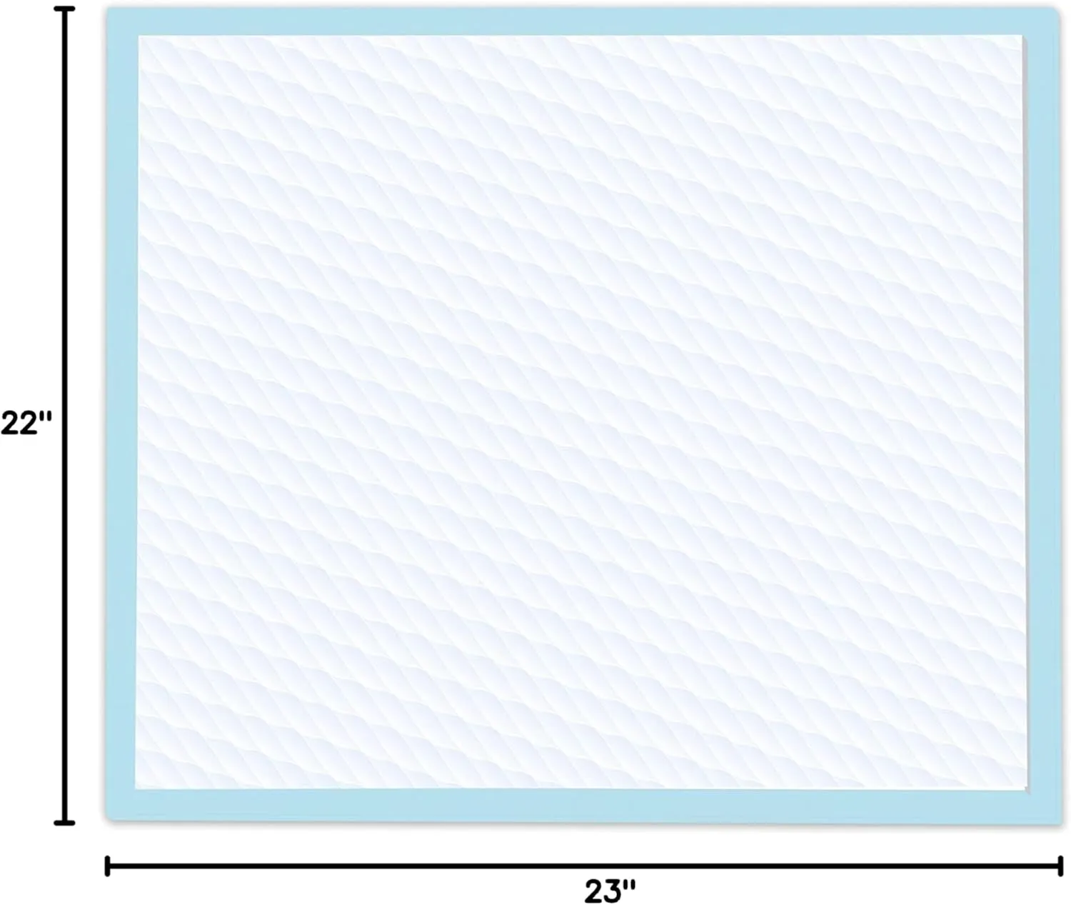 Four Paws Wee-Wee Superior Performance Unscented Pee Pads for Dogs & Puppies, Quilted Leak-Proof Dog Housebreaking Potty Training Floor Protection, 22" x 23", 14 Count