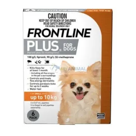 Frontline Plus Fleas Ticks Prevention for Small Dog (less than 10kg)