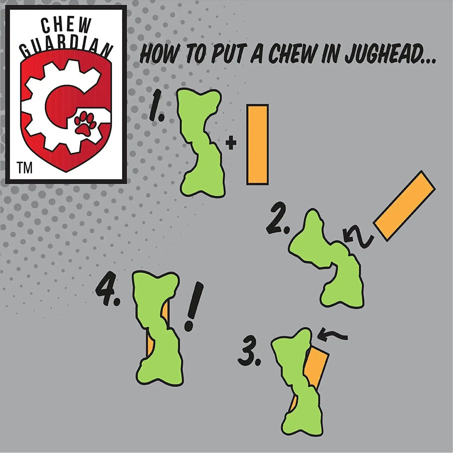 Himalayan Dog Chew Dog Jughead Classic for Dogs Under 35lbs