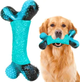 Indestructible Dog Toys for Aggressive Chewers, Durable Dog Chew Toys for Large/Medium Breed, Real Bacon Flavored