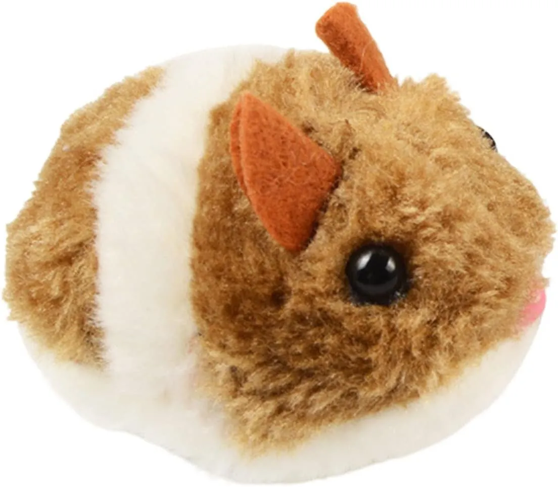 Interactive for Toy Mice Realistic Moving Hamster Cats Play-Catch Training Toy for Kitten Pet Supplies