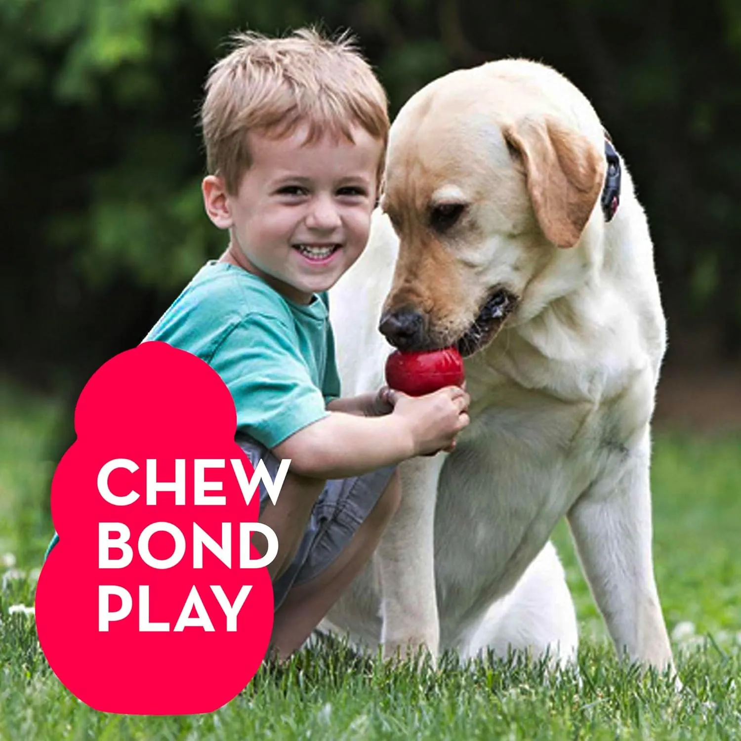 KONG Classic Stuffable Dog Toy - Fetch & Chew Toy for Dogs - Treat-Filling Capabilities & Erratic Bounce for Extended Play Time - Durable Natural Rubber Material - for XX-Large Dogs