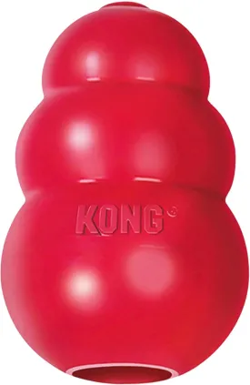 KONG Classic Stuffable Dog Toy - Fetch & Chew Toy for Dogs - Treat-Filling Capabilities & Erratic Bounce for Extended Play Time - Durable Natural Rubber Material - for XX-Large Dogs
