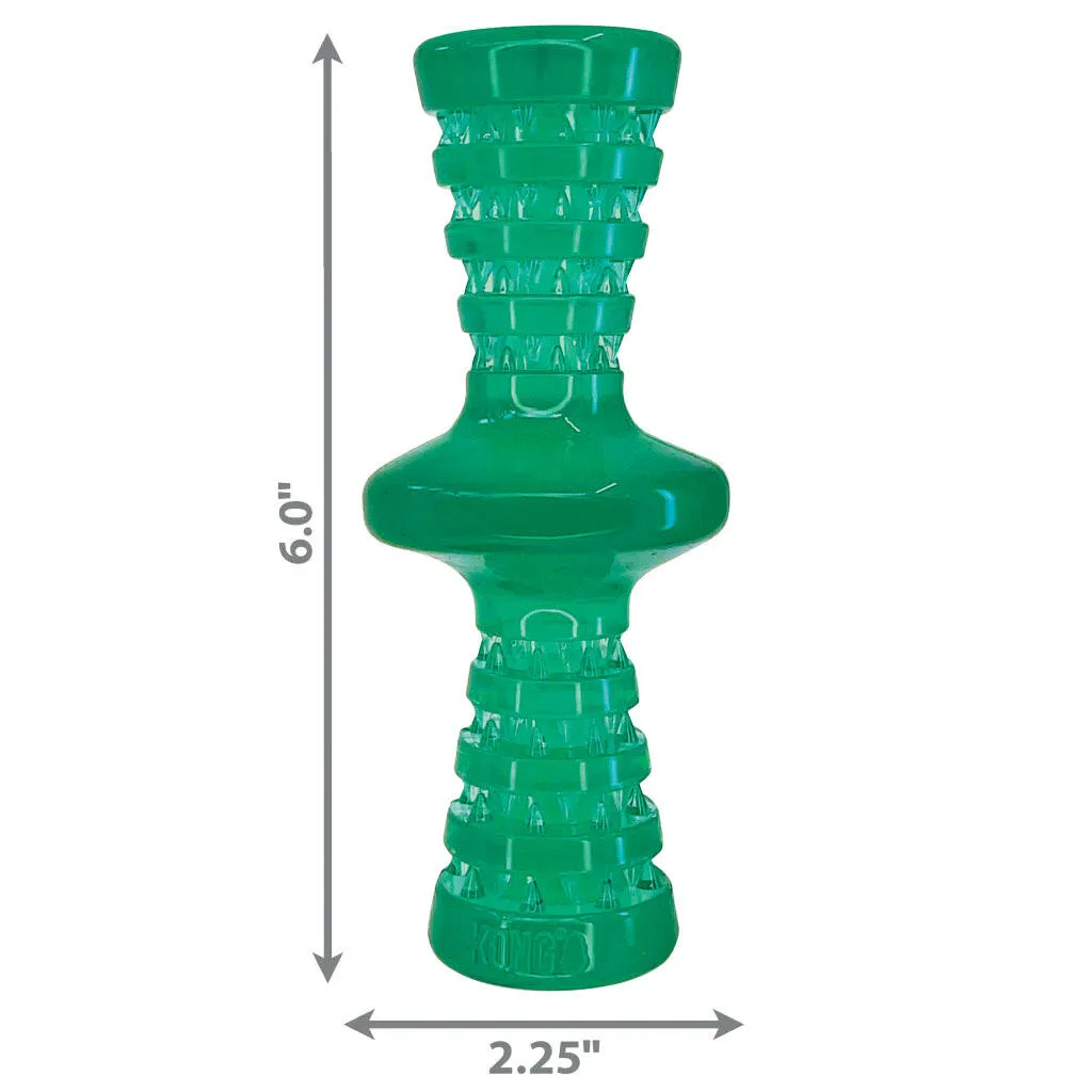 Kong Squeezz Dental Roller Chew Stick Toy For Dogs