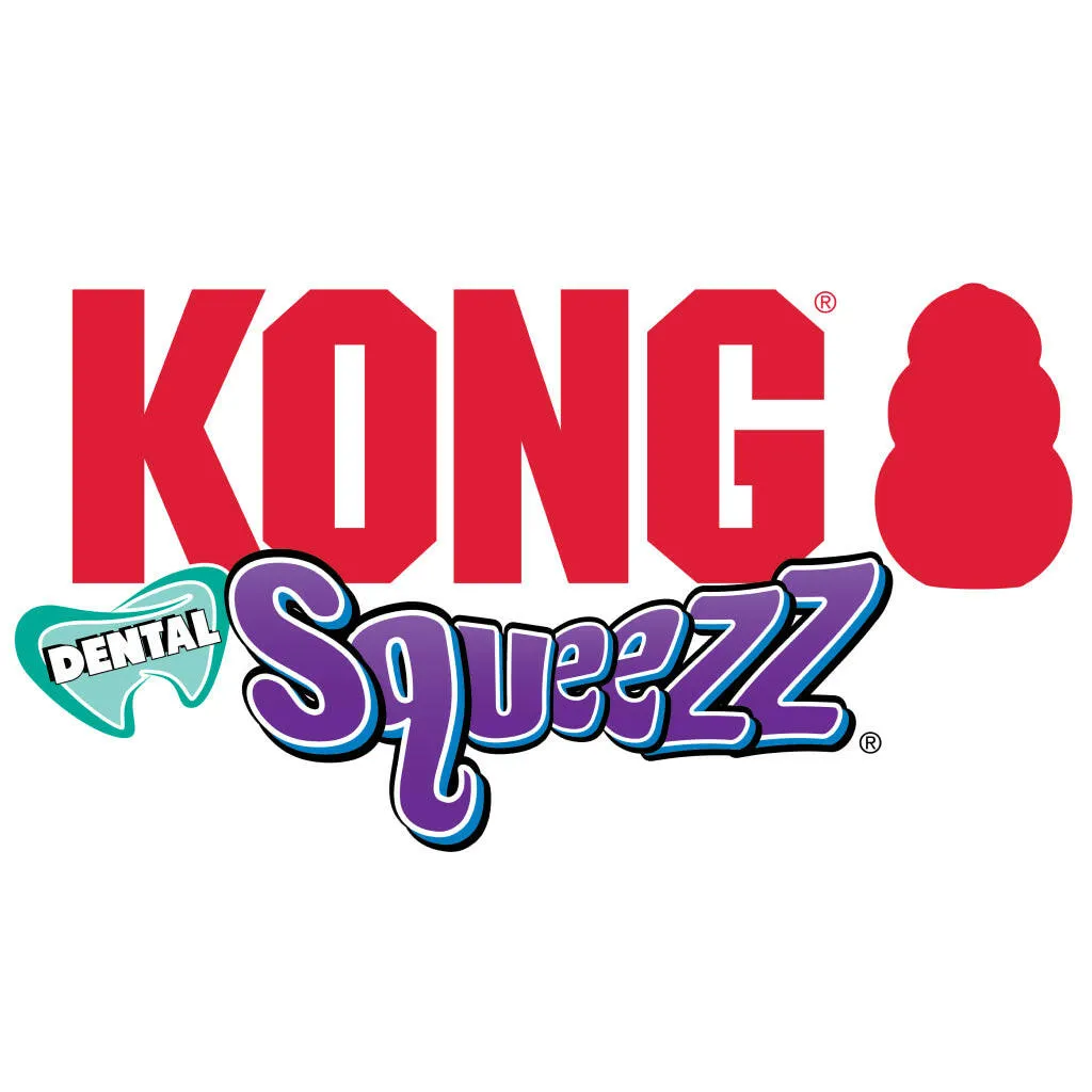 Kong Squeezz Dental Roller Chew Stick Toy For Dogs