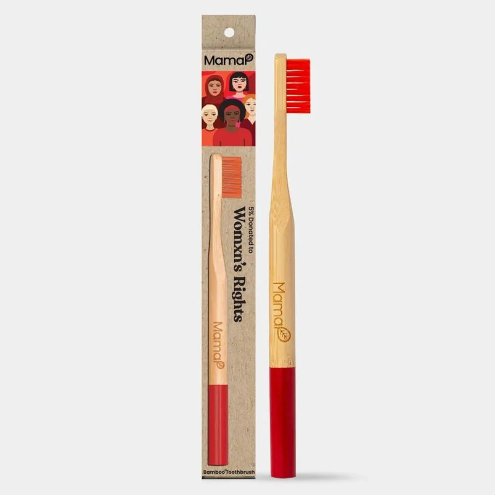 MamaP Bamboo Toothbrushes