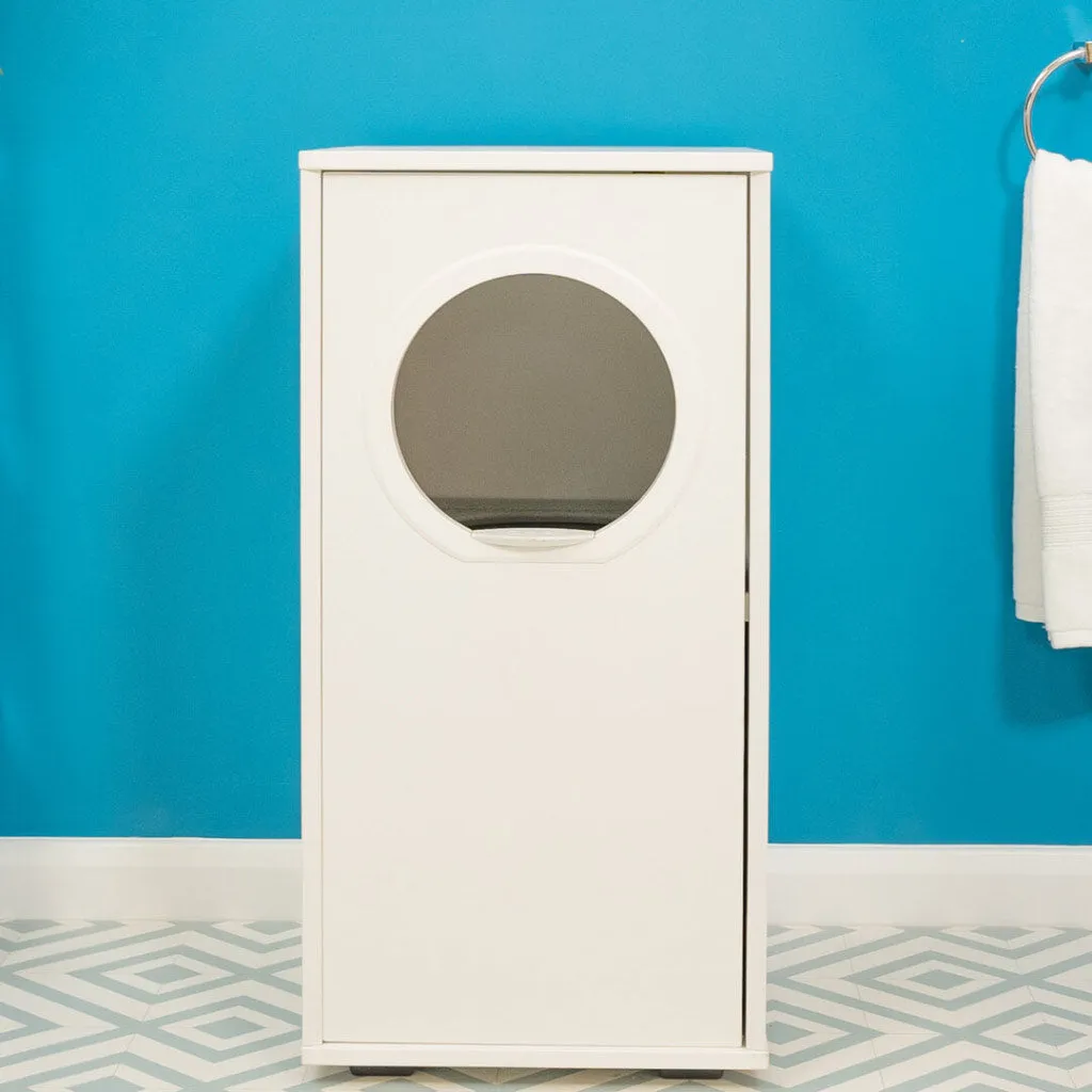 Maya Cat Litter Box Furniture Omlet