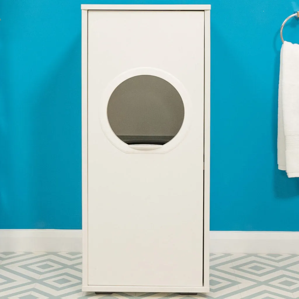 Maya Cat Litter Box Furniture Omlet