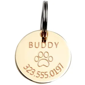 MignonandMignon Personalized Dog Pet Collar ID Tag Cat New Gift Identification for Her Him - LCT