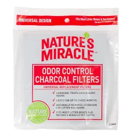 Nature's Miracle Universal Odor Control Cat Litter Box Filter SALE
