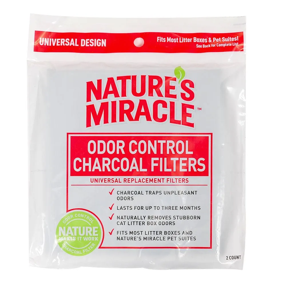 Nature's Miracle Universal Odor Control Cat Litter Box Filter SALE