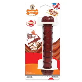 Nylabone Power Chew Basted Blast Dual Flavored Dog Chew Toys Bacon & Steak Large/Giant - Up to 50 lbs. (1 Count)