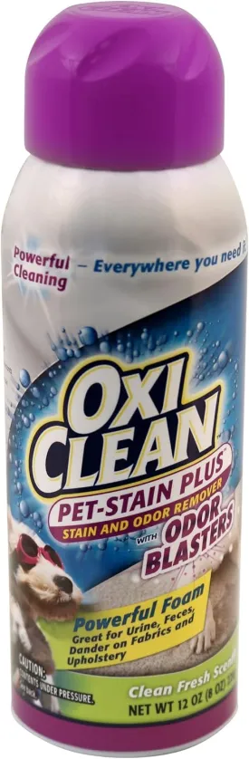 OxiClean 57214OC Pet Stain Plus, Stain and Odor Remover with Odor Blasters