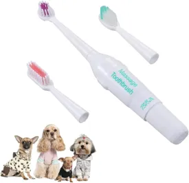 Pet Electric Toothbrush Electric Toothbrush Brush for Pets Random Color