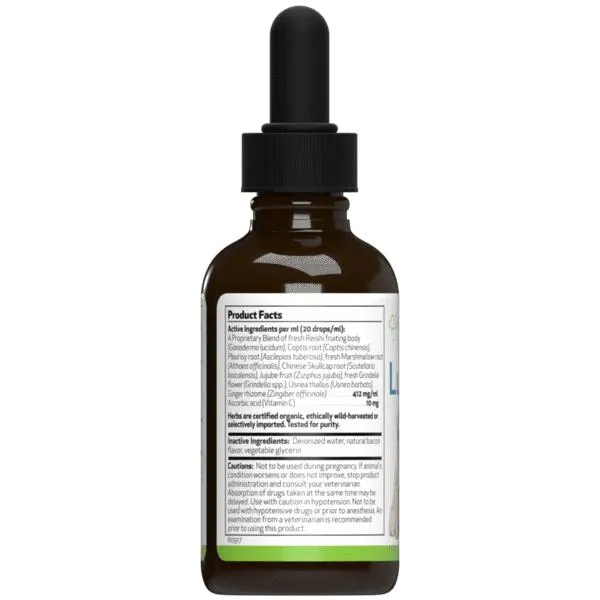 Pet Wellbeing Lung Gold for Dog Lung Infections and Easy Breathing