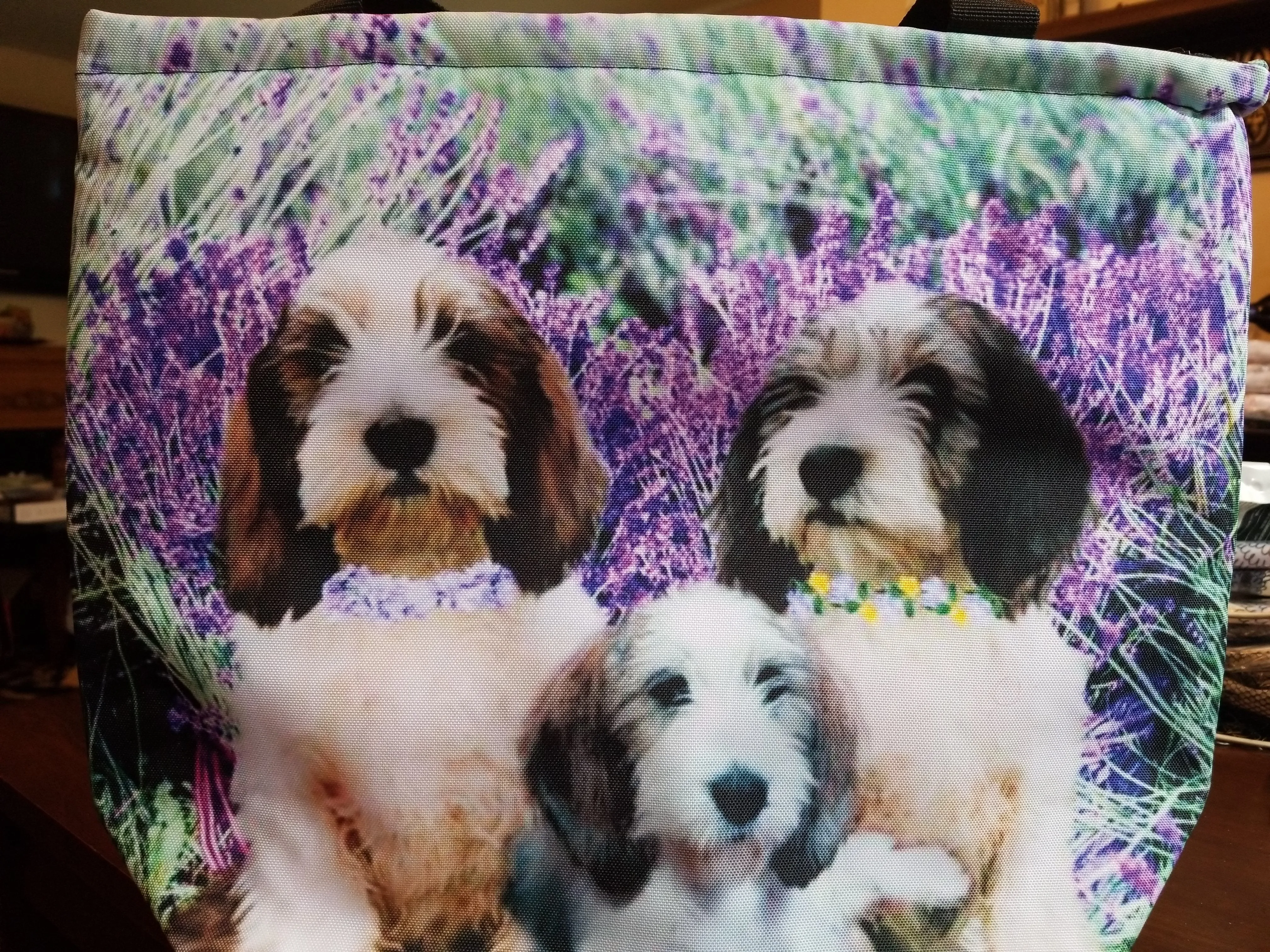Petit Basset Griffon Vendeen Dog PVGV Ladies Purse Tote