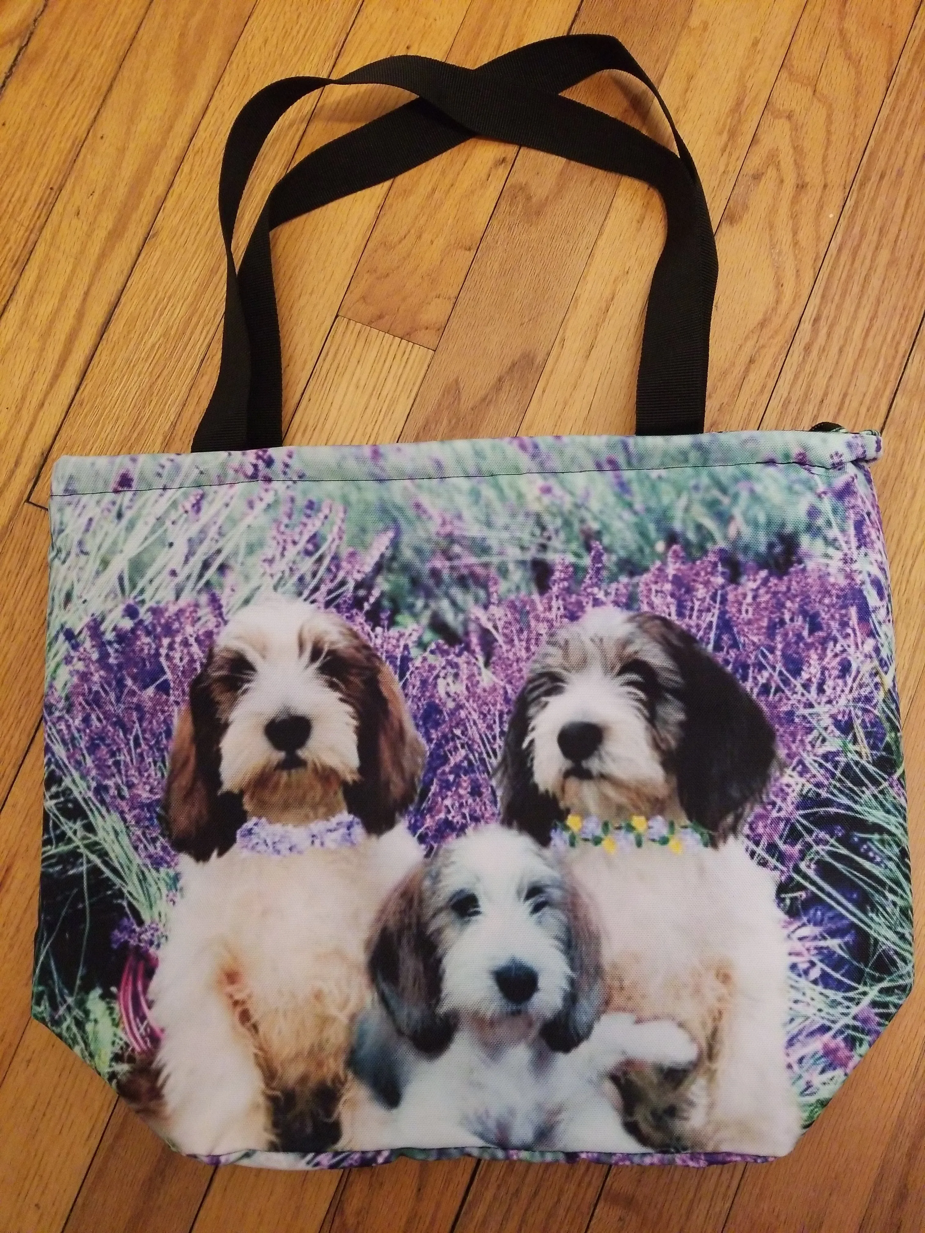 Petit Basset Griffon Vendeen Dog PVGV Ladies Purse Tote