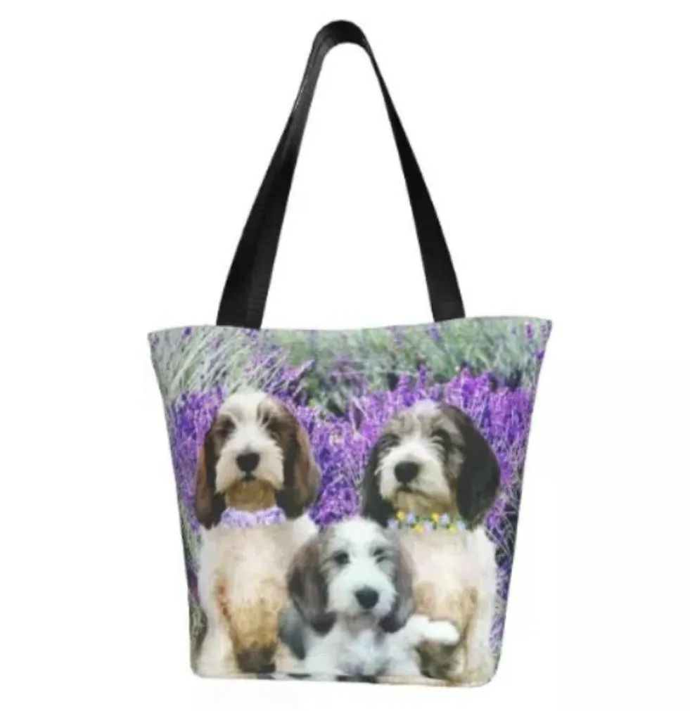 Petit Basset Griffon Vendeen Dog PVGV Ladies Purse Tote