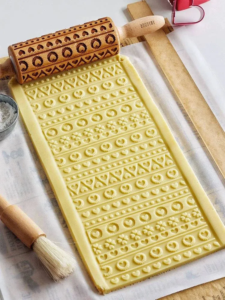 Pint Size Kawaii Embossed Rolling Pin