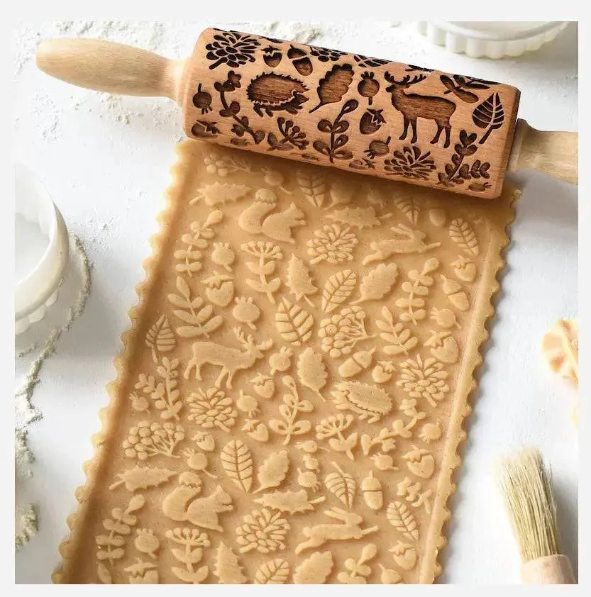 Pint Size Kawaii Embossed Rolling Pin