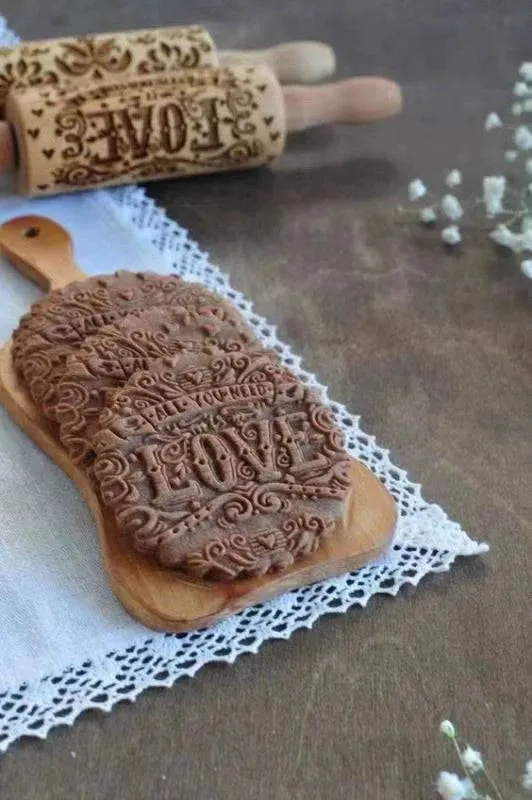 Pint Size Kawaii Embossed Rolling Pin