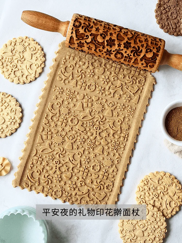 Pint Size Kawaii Embossed Rolling Pin