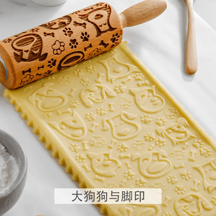 Pint Size Kawaii Embossed Rolling Pin