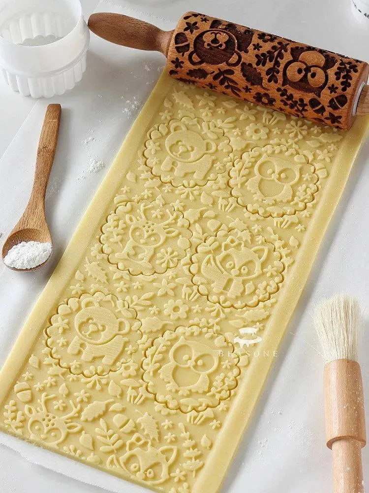 Pint Size Kawaii Embossed Rolling Pin