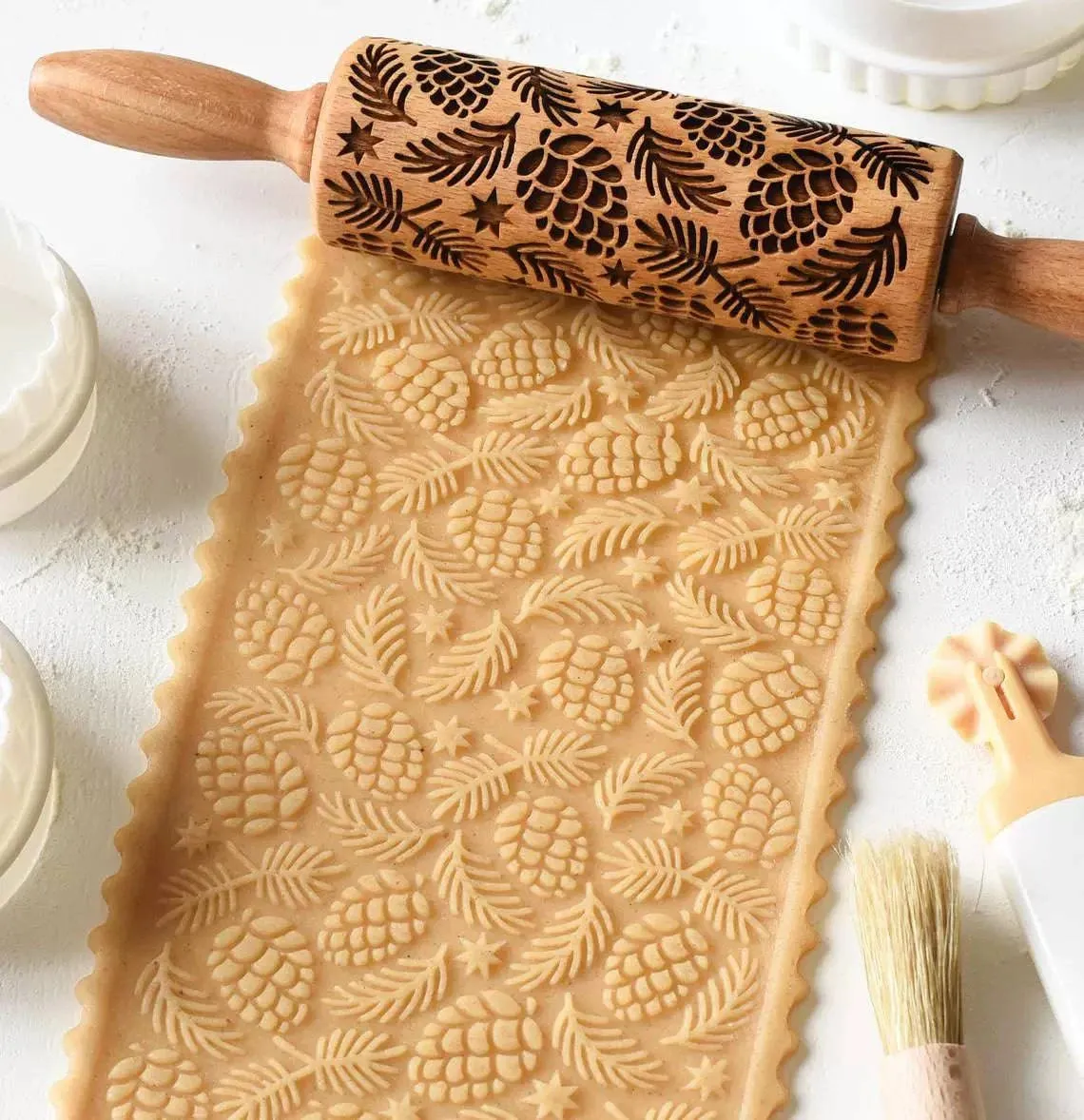 Pint Size Kawaii Embossed Rolling Pin