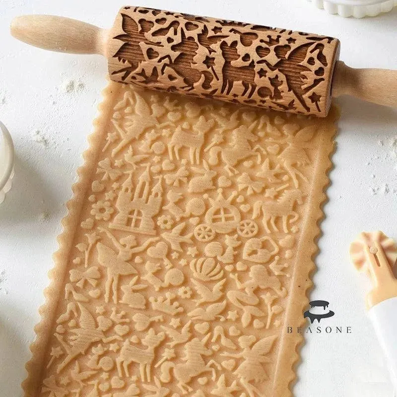 Pint Size Kawaii Embossed Rolling Pin