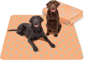 PJYucien Washable Pee Pads for Dogs, 36" x 36"Reusable Pee Pads for Dogs, Super Absorbent Pet Training Pads, Dog Pads Non-Slip, Designed for Dog Cate, Whelping Box, Potty Training.
