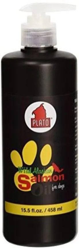 Plato Pet Treats 15.5 oz Bottle Dog and Cat Vitamins and Supplements -