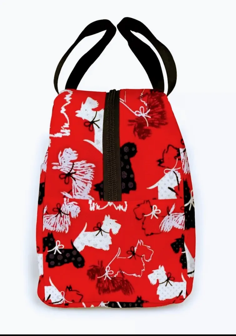 Take your Scottie to Lunch...Scottish Terrier Dog Insulated Bag Tote