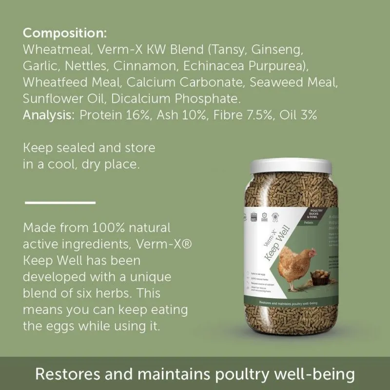 Verm-X Keep-Well for Poultry