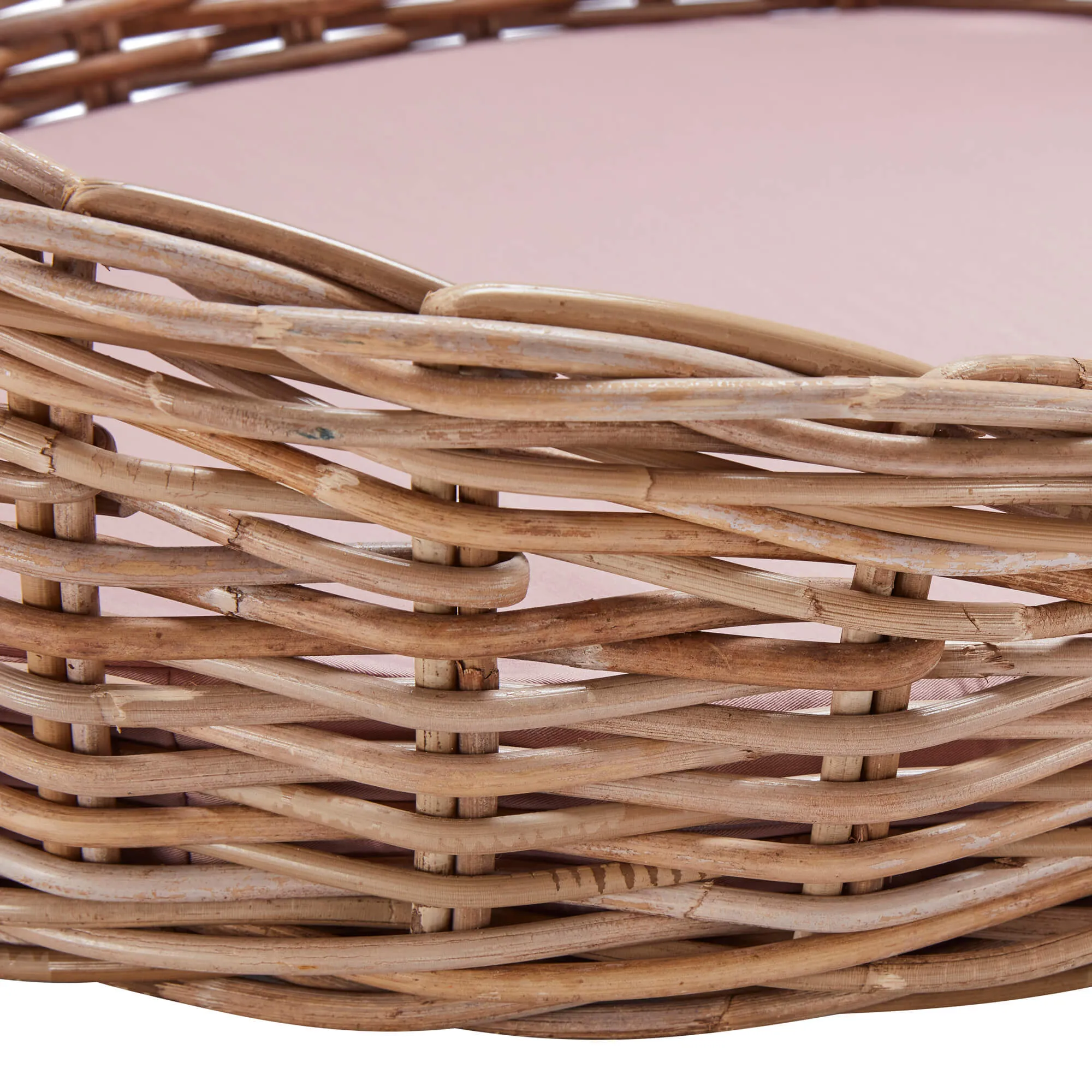 Wovenhill Kubu Rattan Oval Pet Bed