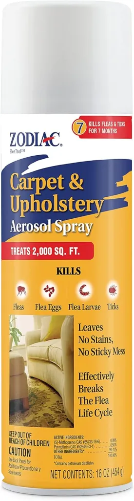 Zodiac Carpet & Upholstery Aerosol Spray 16oz
