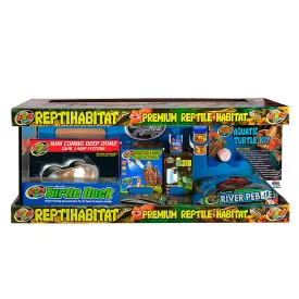 Zoo Med ReptiHabitat Aquatic Turtle Kit, 20 Gallon